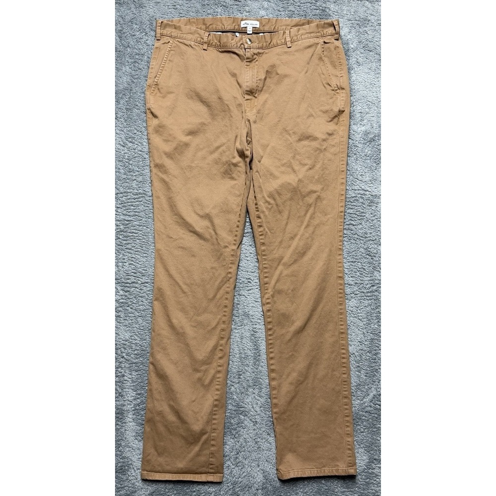 Peter Millar Crown Chino Quality Pants Mens 36*x33 Brown Pima Cotton Stretch